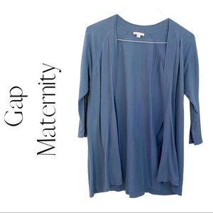 Gap Maternity Sky Blue Cardigan